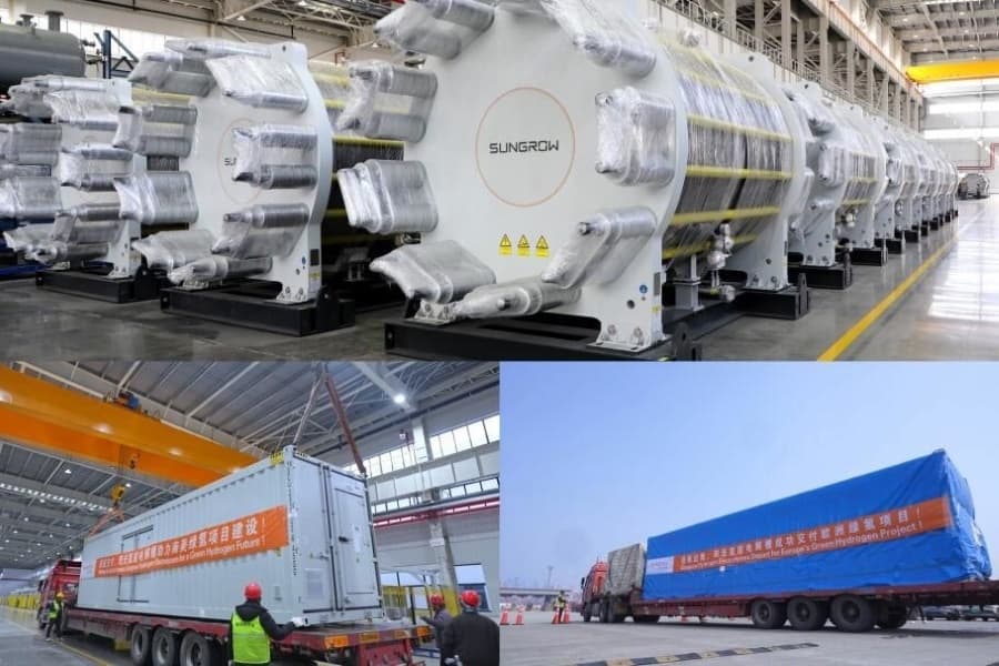 Sungrow Hydrogen Deploys Electrolysis Systems Across Oman, Italy, and Brazil