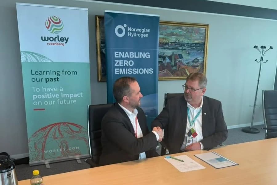 Worley Rosenberg Selected for Engineering Phase of Norwegian 35 MW Liquid Hydrogen Project