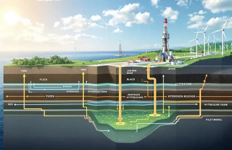 Japan Plans to Begin Commercial Geologic Hydrogen Production by 2040