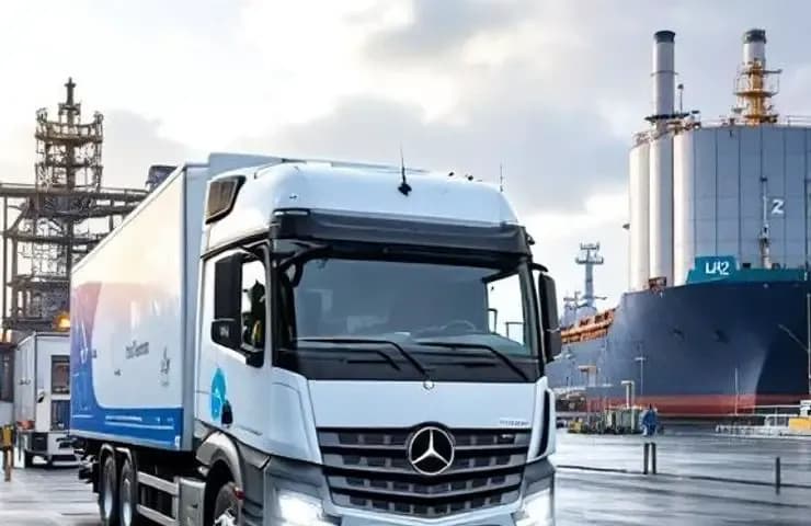 Daimler Truck, MB Energy, and Kawasaki Partner on European Liquid Hydrogen Supply Chain
