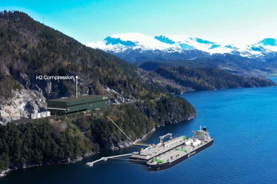 Provaris, Norwegian Hydrogen, and K LINE Advance Fjord H2 Hydrogen Export Project