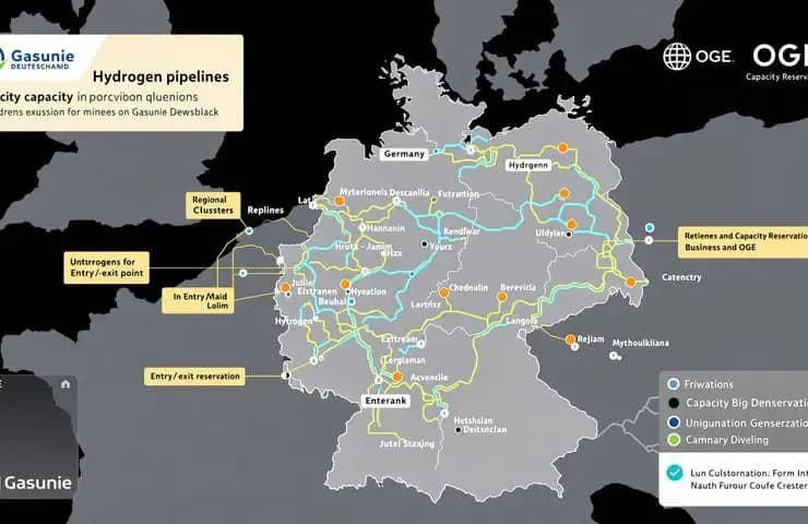 German Hydrogen Operators Launch Joint Capacity Reservation System for Pipeline Network