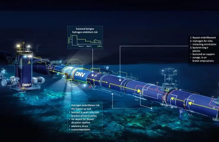 DNV Releases First Offshore Hydrogen Pipeline Standard
