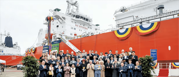 HD Hyundai Heavy Industries Completes World's First Ammonia-Powered Cargo Vessel