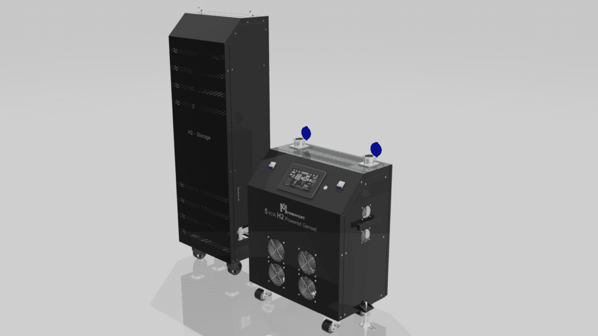 Indian Startup Launches Hydrogen Fuel Cell Generators for Commercial Backup Power